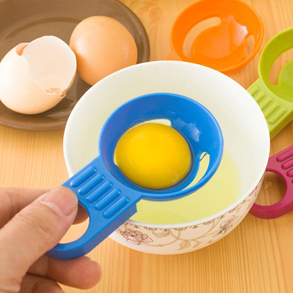 Dụng cụ tách lòng đỏ trà bằng nhựa