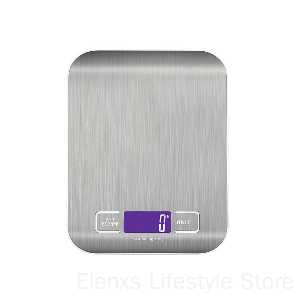 Cân Điện Tử Bằng Thép Không Gỉ 1-5000g