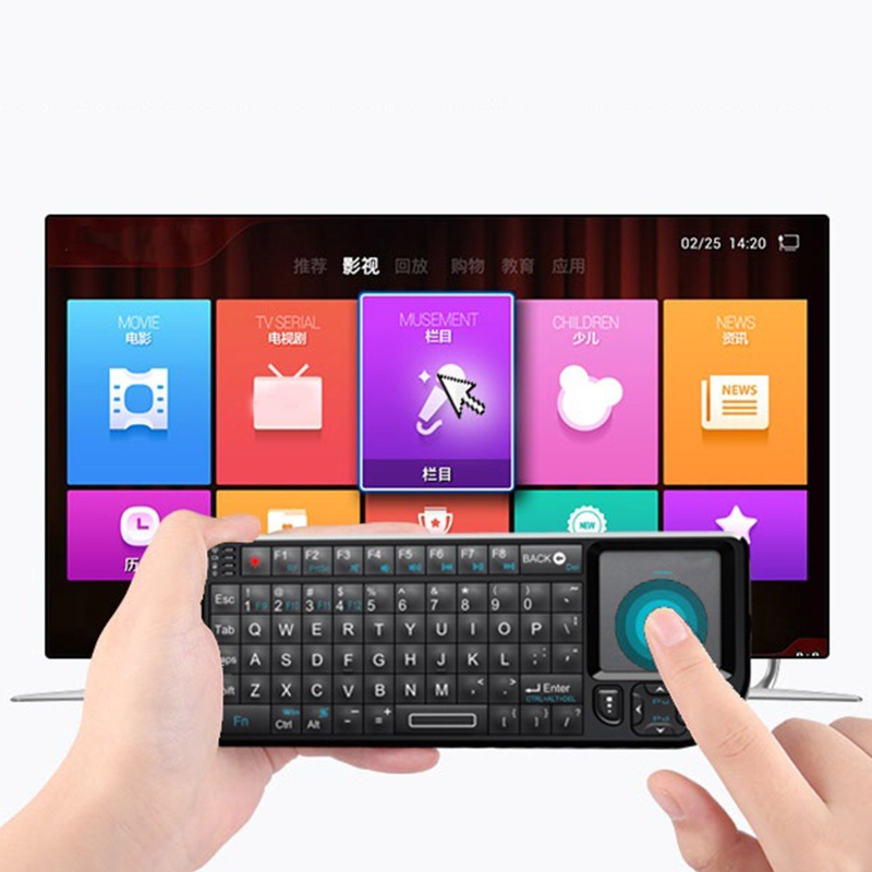 Bàn PhíM TíCh HợP ChuộT CảM ỨNg Không Dây 2.4Ghz Cho Windows / PC