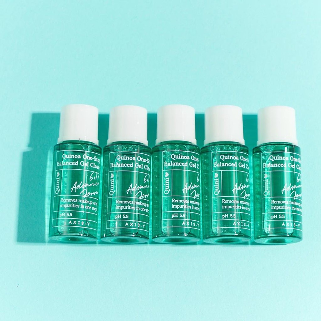 Sữa Rửa Mặt Axis-Y Quinoa One-Step Balanced Gel Cleanser 8ml