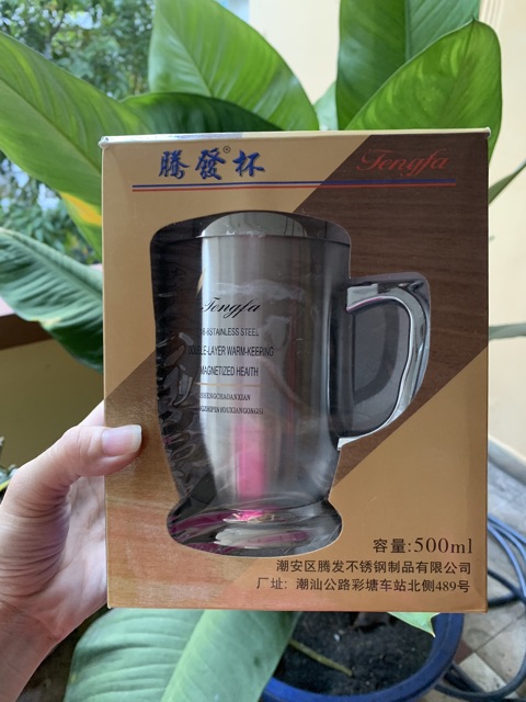 Ly cách nhiệt 2 lớp 500 ml