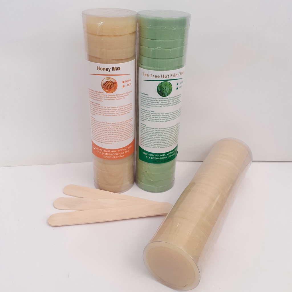 500g sáp wax lông dạng khoanh tẩy lông toàn thân, sử dụng tốt cho các dòng nồi nấu sáp