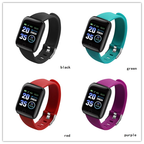 New  Smart Watch 116 Plus/Under Pressure Monitor Watch/Heart Rate/Pedometer/Waterproof/Movement