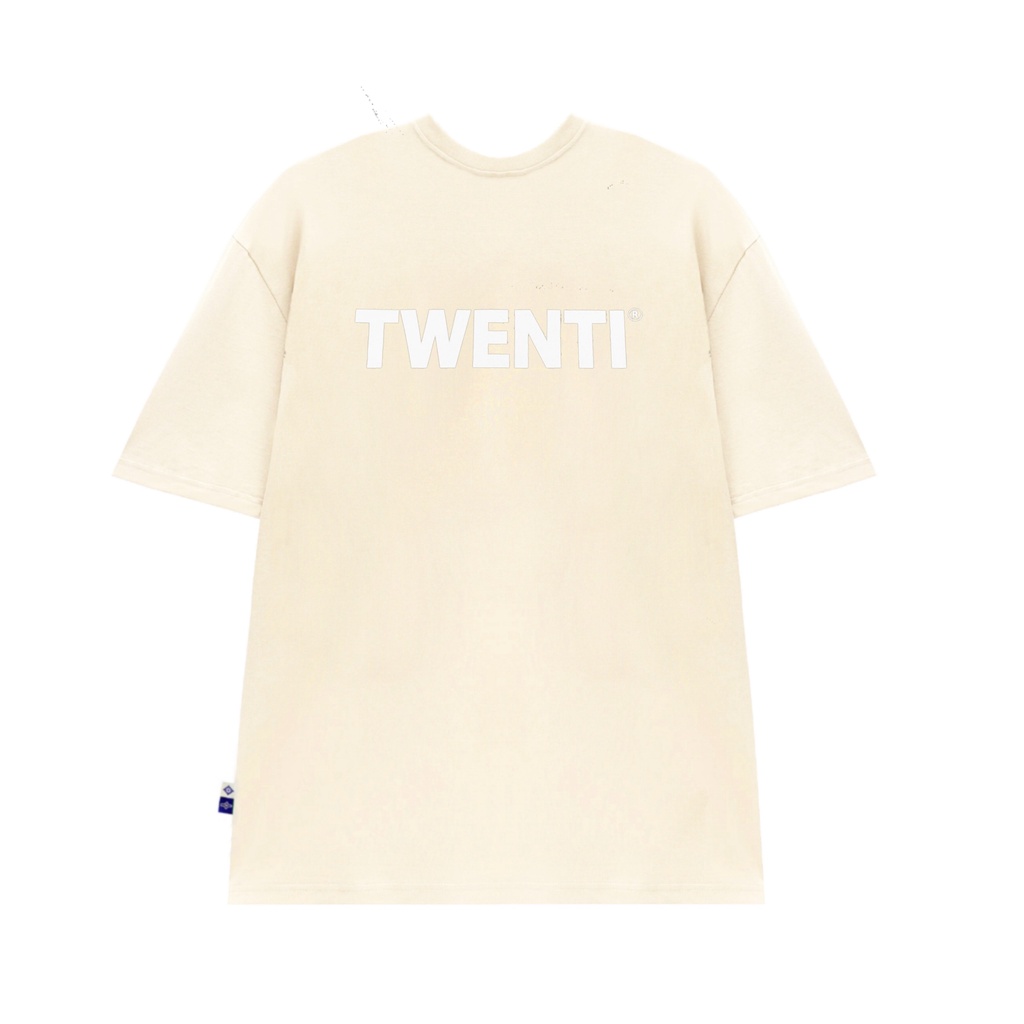 ÁO THUN TWENTI COTTON FORM OVERSIZE ĐƠN GIẢN