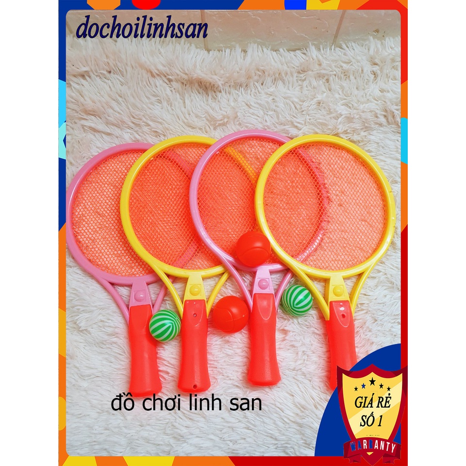 VỢT CẦU LÔNG CHO BÉ,VỈ VỢT BÓNG VÀ CẦU LÔNG