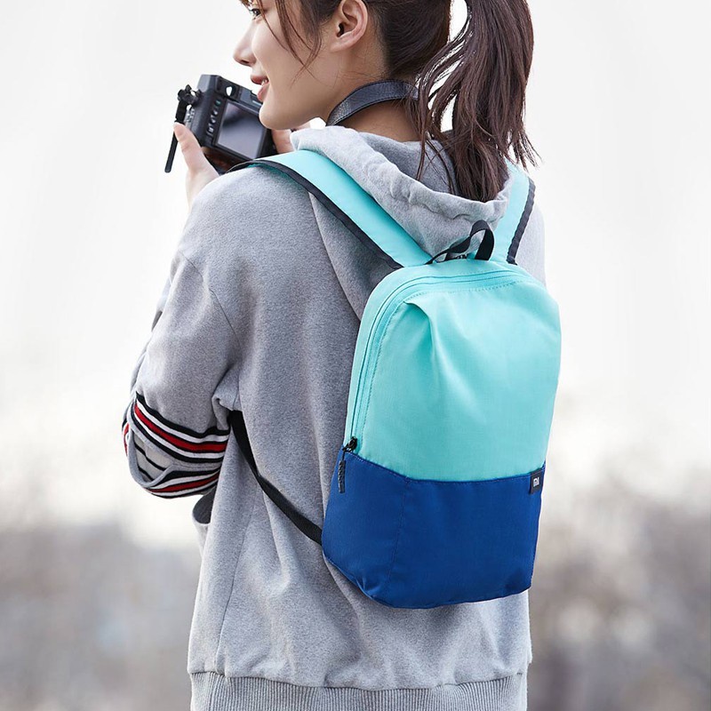 Balo du lịch Xiaomi Mi Casual Daypack - Balo Mini Đeo Vai Xiaomi Backpack - Chống Nước - Nhỏ Gọn - Xinh Xắn - Chính Hãng