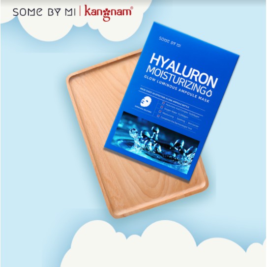 Mặt Nạ Giấy Giúp Cấp Nước SOME BY MI HYALURON MOISTURING SHEET MASK 25g 1 miếng