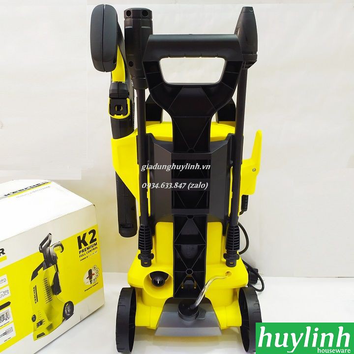 Máy rửa xe Karcher K2 Premium Full Control - Tặng hoá chất 1 lít