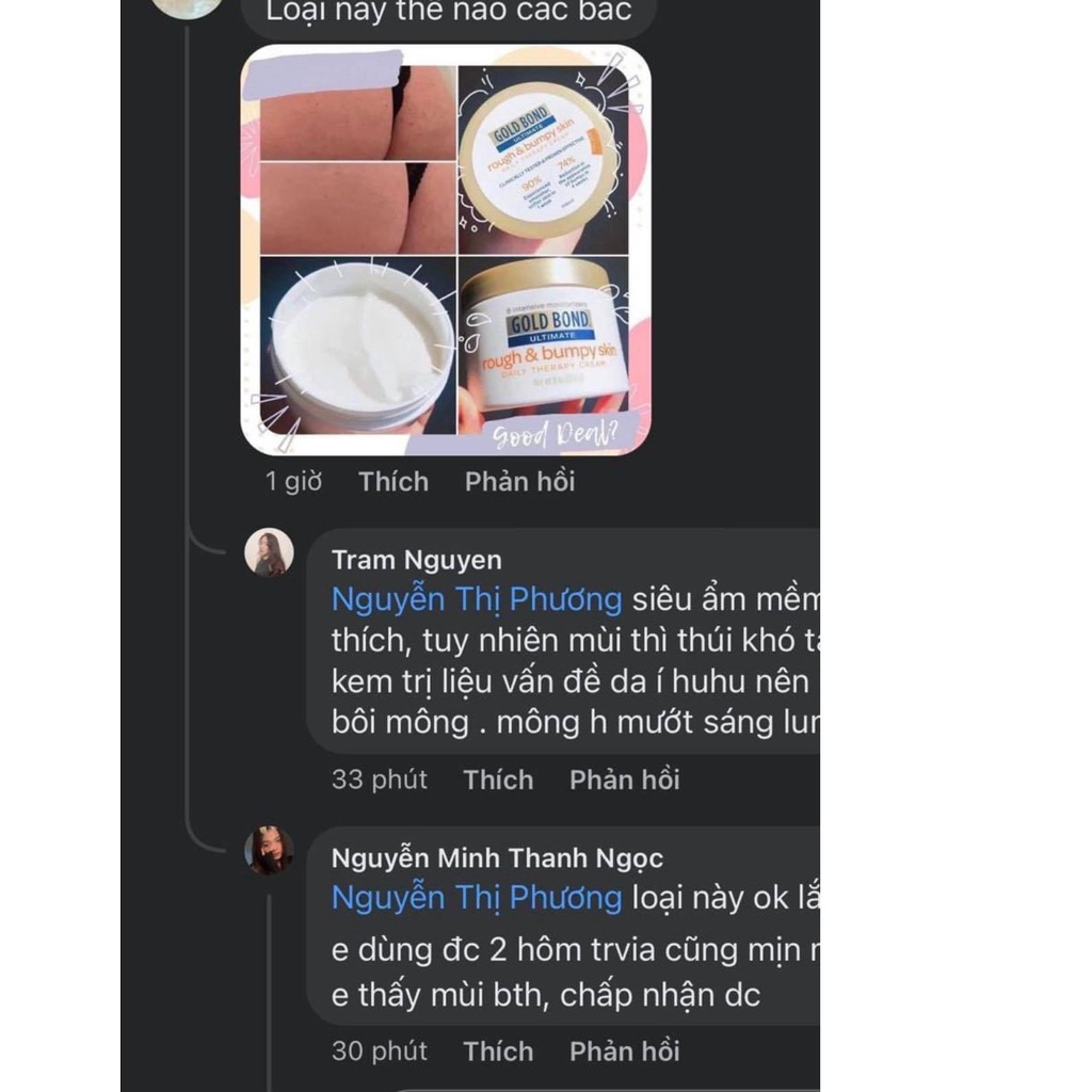 Kem dưỡng Body Gold Bond Rough and Bumpy Skin 226gr | BigBuy360 - bigbuy360.vn