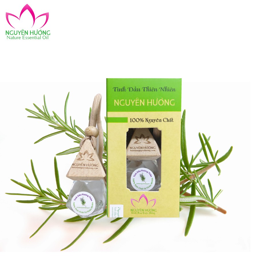 Tinh dầu Hương Thảo Nguyên Chất Cao Cấp [Treo xe hơi, xông phòng, giúp cải thiện trí nhớ] CÓ KIỂM ĐỊNH CHẤT LƯỢNG | Thế Giới Skin Care