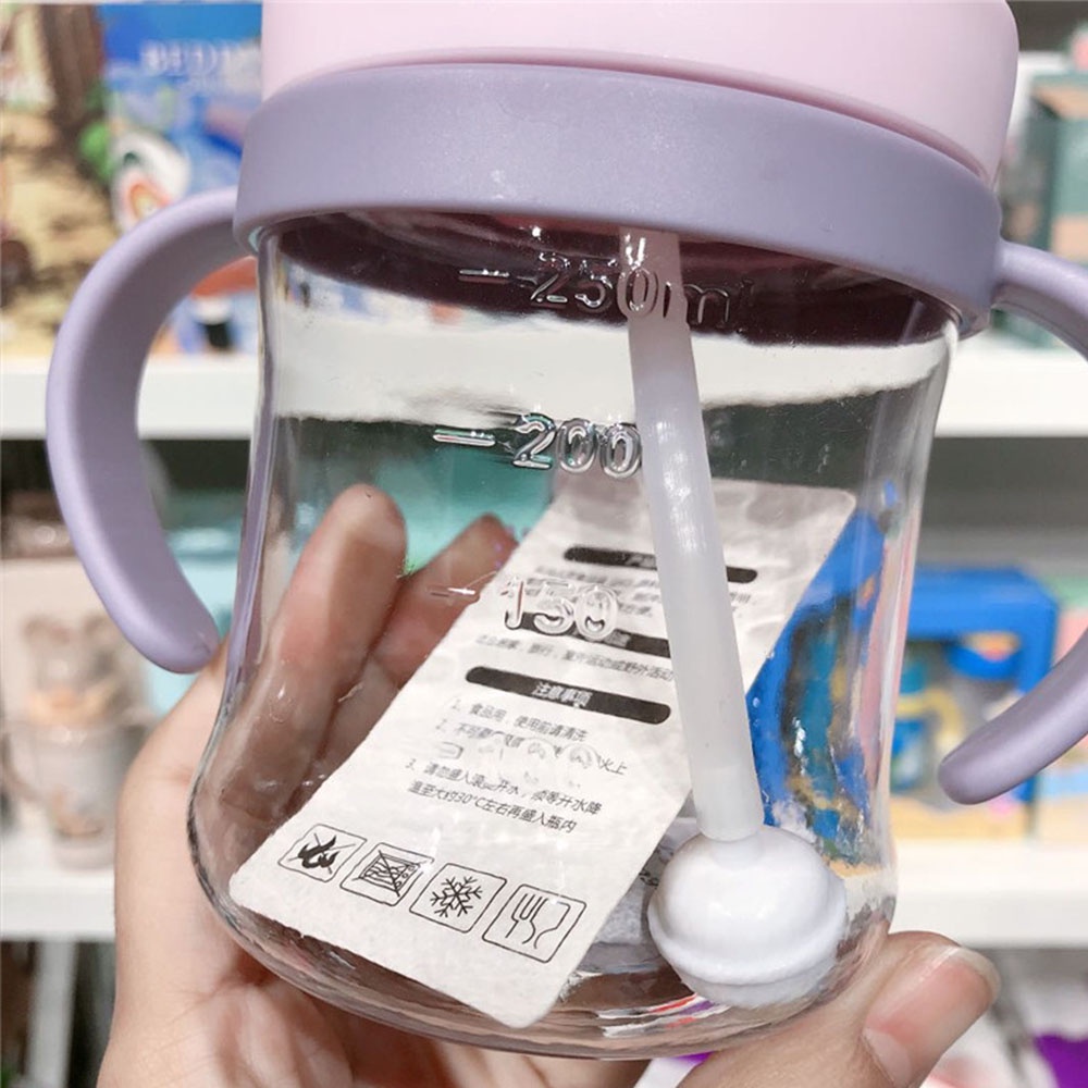 Cod Qipin Cốc Uống Nước Bằng Nhựa Có Ống Hút Chống Sặc Nhỏ Gọn Dùng Khi Đi Du Lịch Dành Cho Trẻ Em