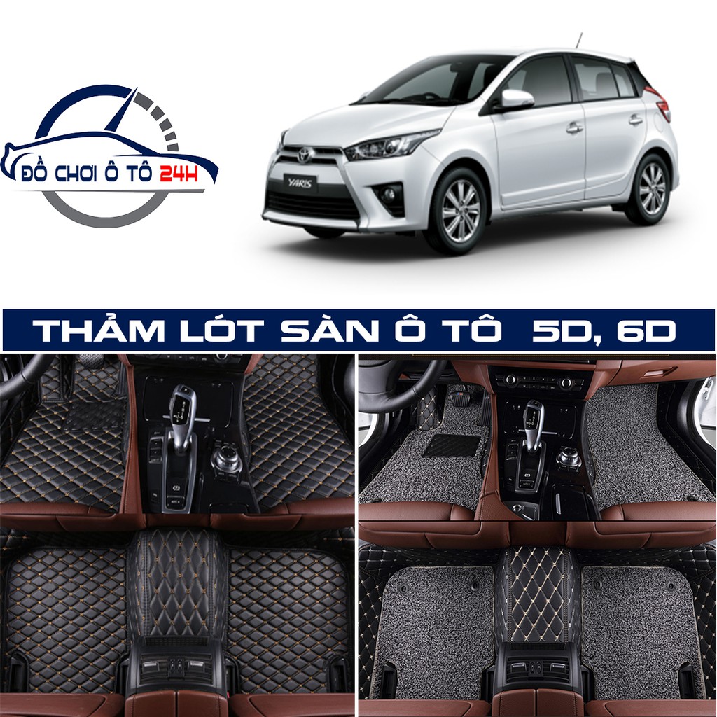 Thảm lót sàn ô tô 5D,6D Toyota Yaris 2017-2019