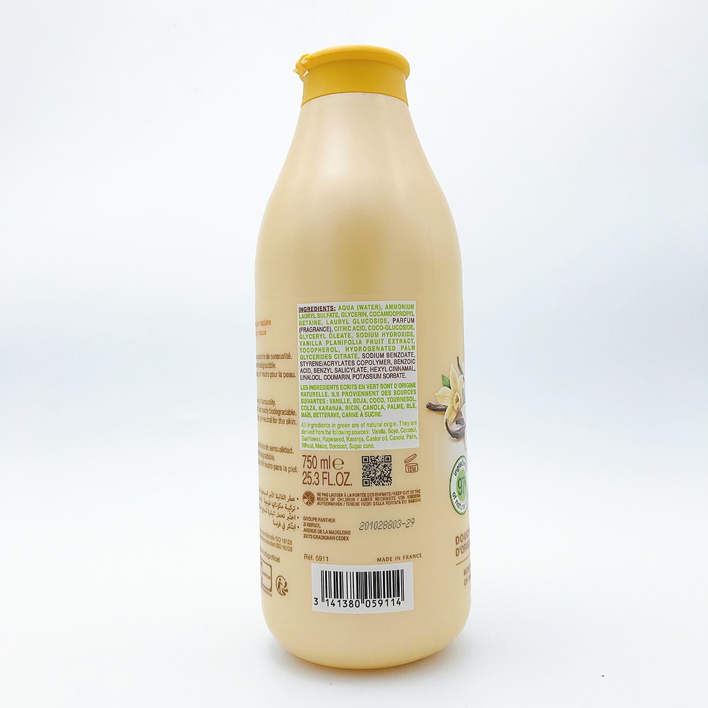 Sữa Tắm Cottage Pháp Công Thức Mới Chai 750ml