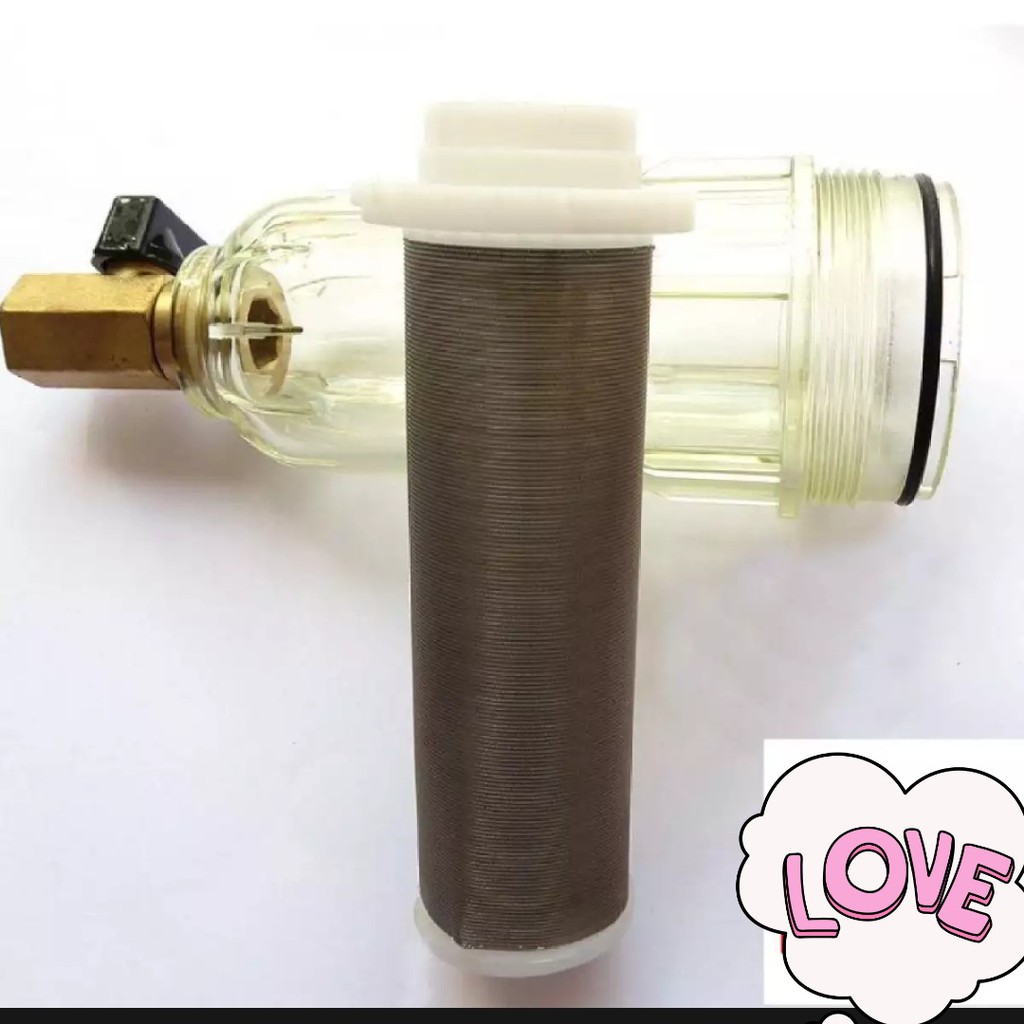 BỘ LỌC THÔ - LỌC ĐẦU NGUỒN - LÕI SỢI INOX- DÙNG LỌC THÔ CHO NƯỚC
