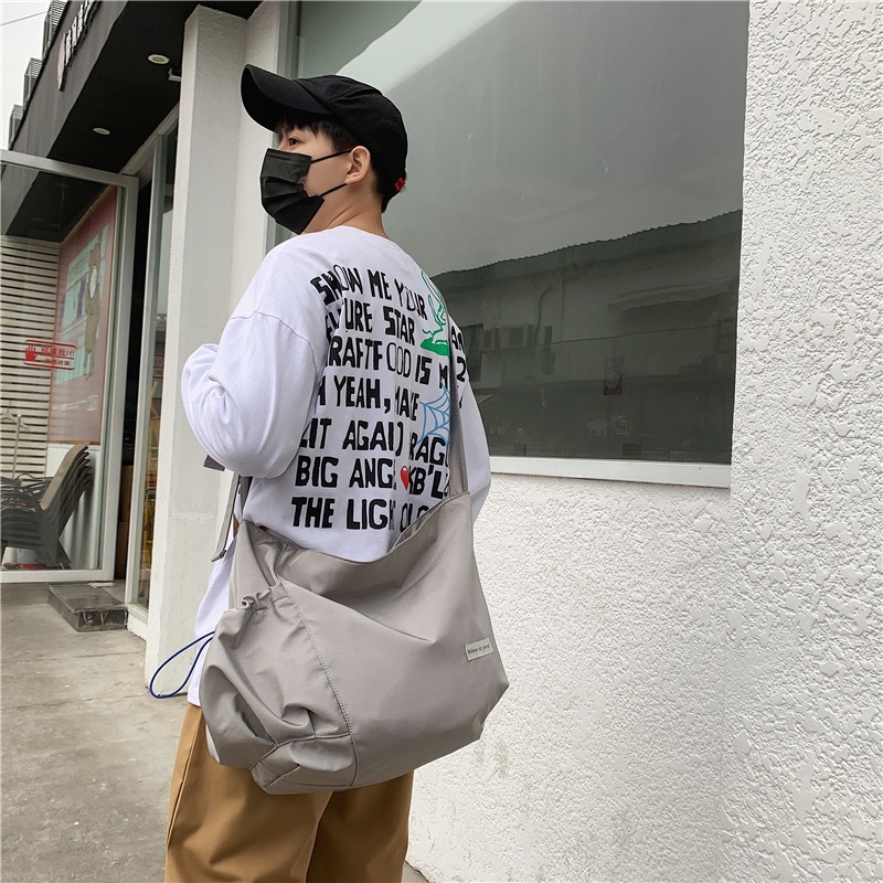 Túi đeo vai sức chứa lớn thiết kế mới kiểu dáng đơn giản thời trang dành cho cặp đôi