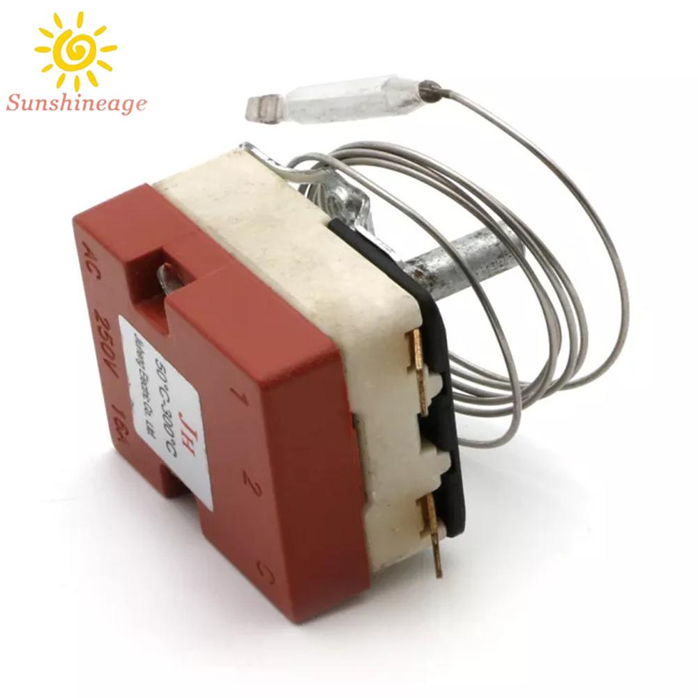 SUNAGE- ~Electric Oven Thermostat Adjustable Temperature Controller Switch 50400 2 Pin rXKGmAy【SUNAGE-HOT Fashion】