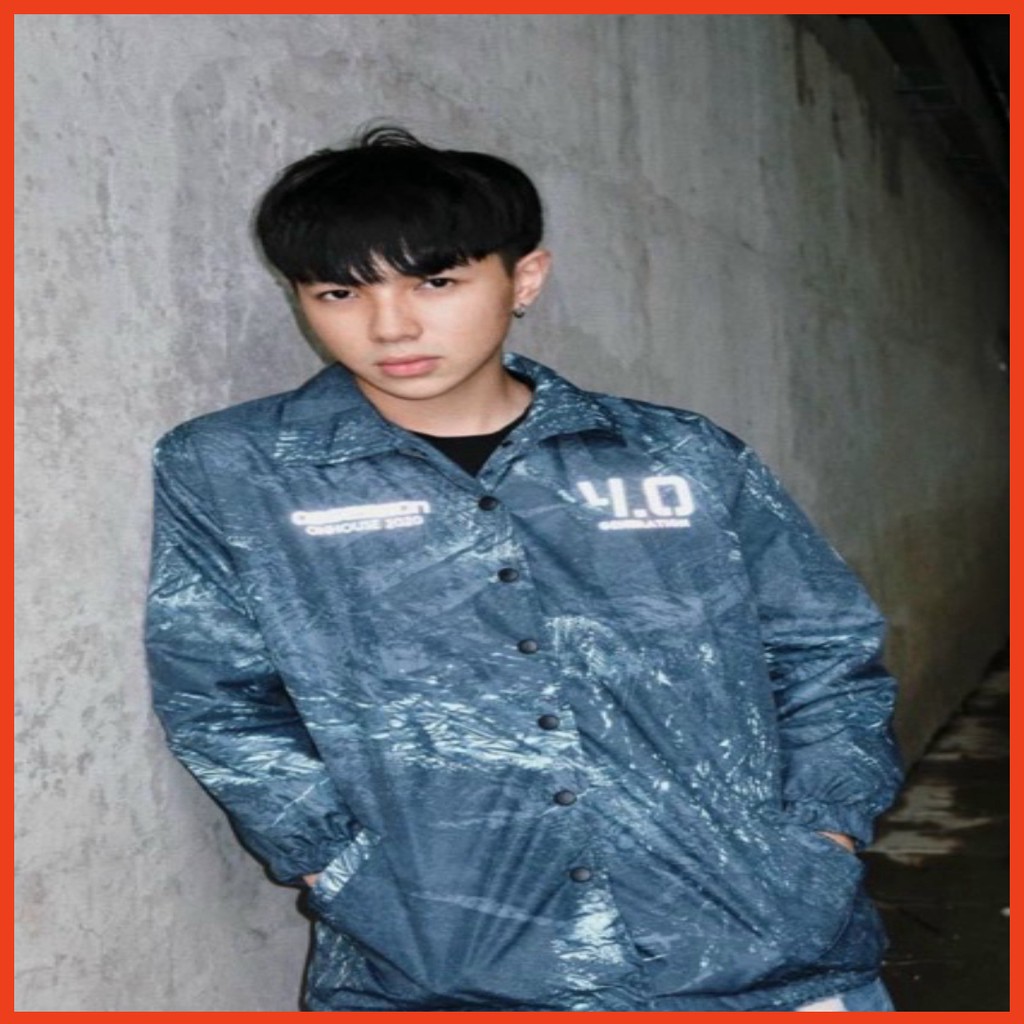 𝗡𝗘𝗪 𝗔𝗥𝗥𝗜𝗩𝗔𝗟 Áo khoác dù loang phản quang 4.0 nam nữ ulzzang Wind