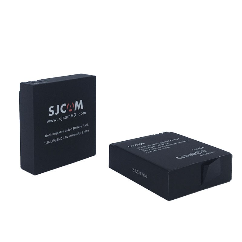 Bộ 2 Pin Sạc Li-Ion Sjcam Sj6 Legend 3.8v 1000mah 3.8wh