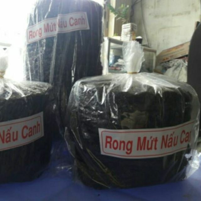 Rong mứt khô sỉ 2kg - rong biển khô nấu canh và làm rong biển cháy tỏi , rong biển sấy giòn