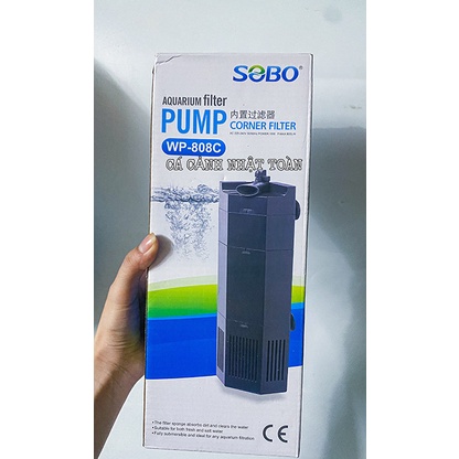 LỌC ĐỨNG BỂ CÁ SOBO WP 808C 15W