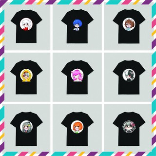 SALE- Áo thun phông đen in hình HERO TEAM Simmy Phong cận Siro Mr Vịt Sammy Đào Timmy Kairon Timy Kamui chibi anime