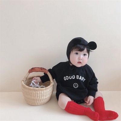 Mũ/nón vải tai chuột Mickey đính nơ cho bé trai bé gái từ 0-3 tuổi phong cách hoạt hình siêu dễ thương