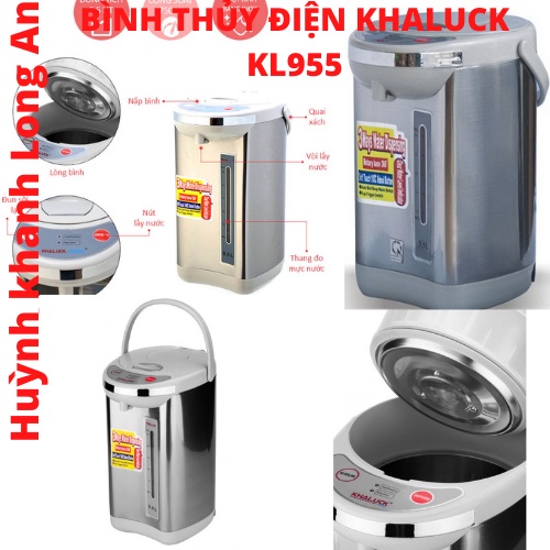 BÌNH THỦY ĐIỆN KHALUCK KL955 5,5L CHÍNH HÃNG