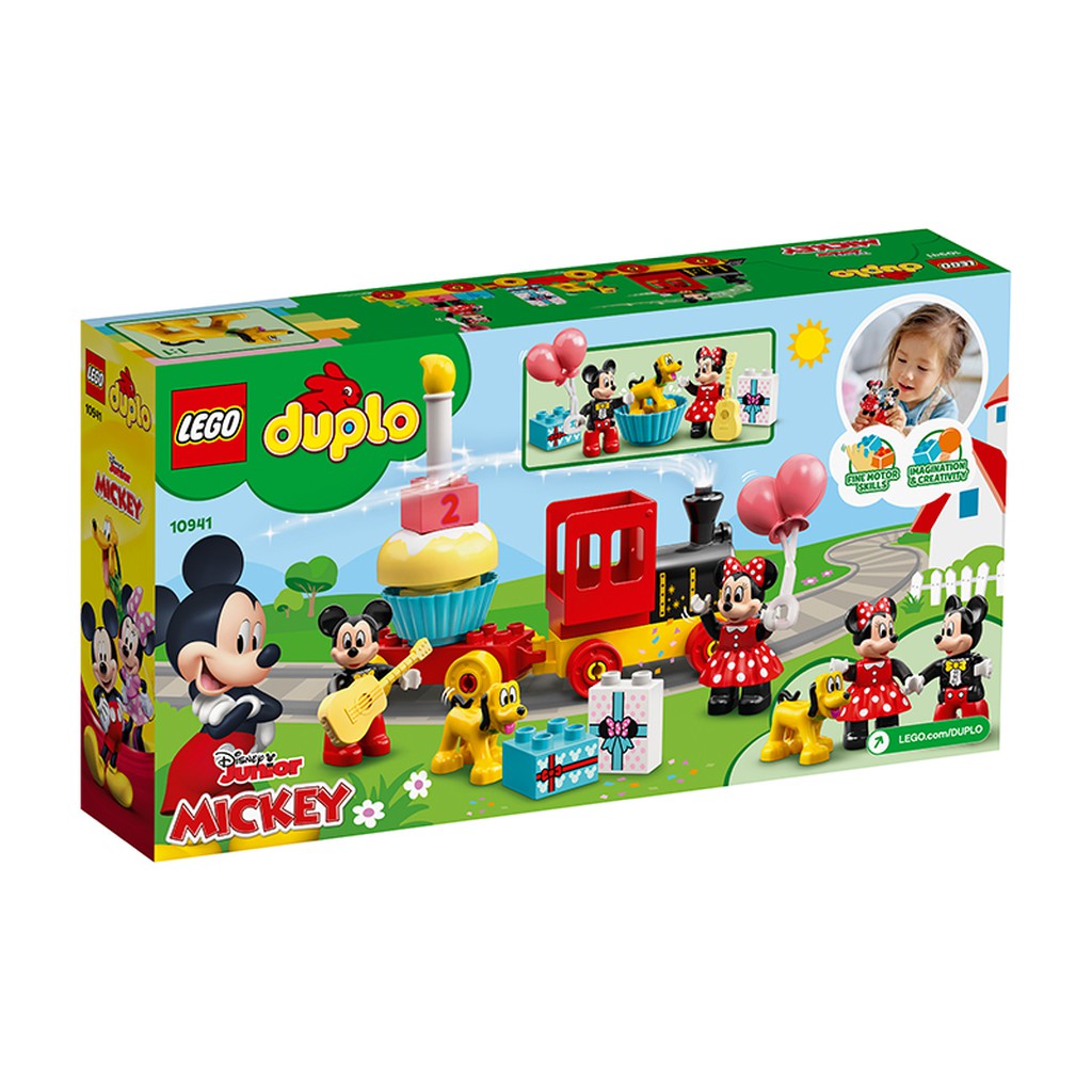 LEGO DUPLO Đoàn Tàu Sinh Nhật Của Mickey &amp; Minnie 10941