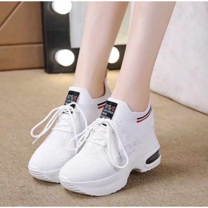 Giày thể thao đế độn nữ 9cm