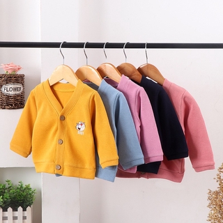 Áo khoác cho bé gái bé trai, áo khoác len cho bé nhiều màu HÀNG ĐẸP KIZICIZY QATE06