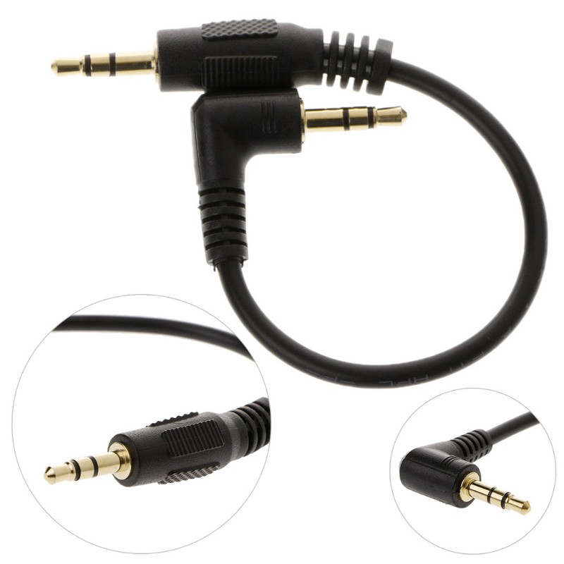 Dây cáp chuyển đổi 10cm từ Male sang Male 3.5mm AUX