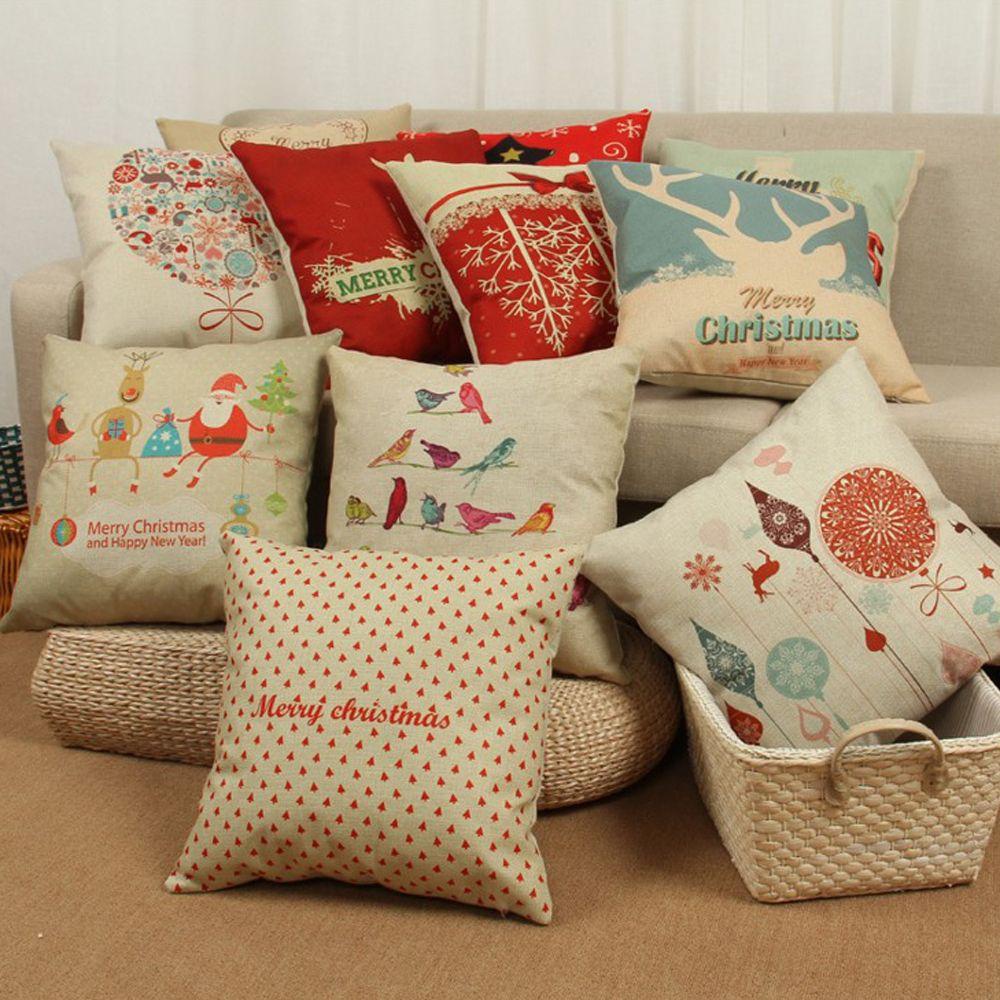 Vỏ Bọc Đệm Ghế Ngồi Bằng Cotton Cổ Điển Trang Trí Nhà Cửa / Xe Hơi Dịp