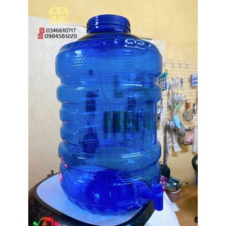 BÌNH ĐỰNG NƯỚC 20 LÍT SONG LONG CỔ RỘNG CÓ VÒI