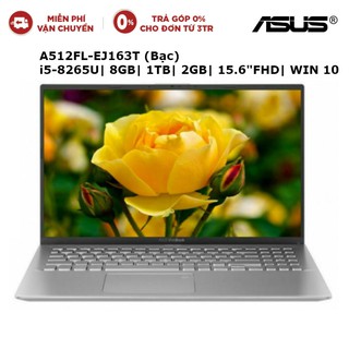 Laptop asus a512fl-ej163t i5-8265u i 8gb i 1tb i mx250 2gb i 15.6"fhd i win 10