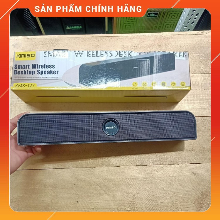 Loa Blutooth KIMISO KMS-127 Phiên Bản Giới Hạn . Thiết Kế Cực Đẹp , Bắt Mắt . Âm Thanh Trong Trẻo , Dễ Sử Dụng