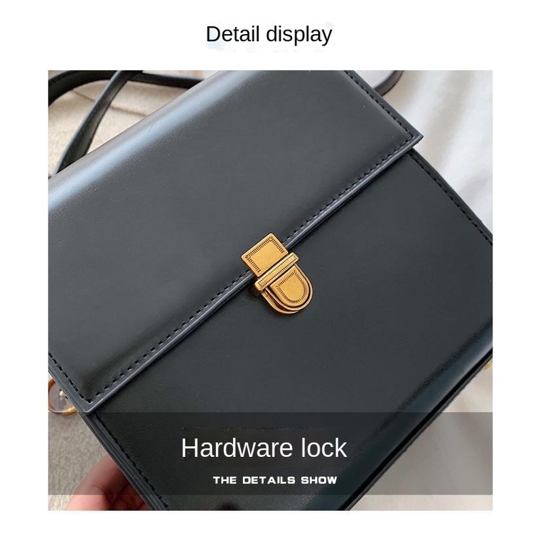 Túi Đeo Chéo Da Pu Phong Cách Retro Thời Trang Cho Nữ