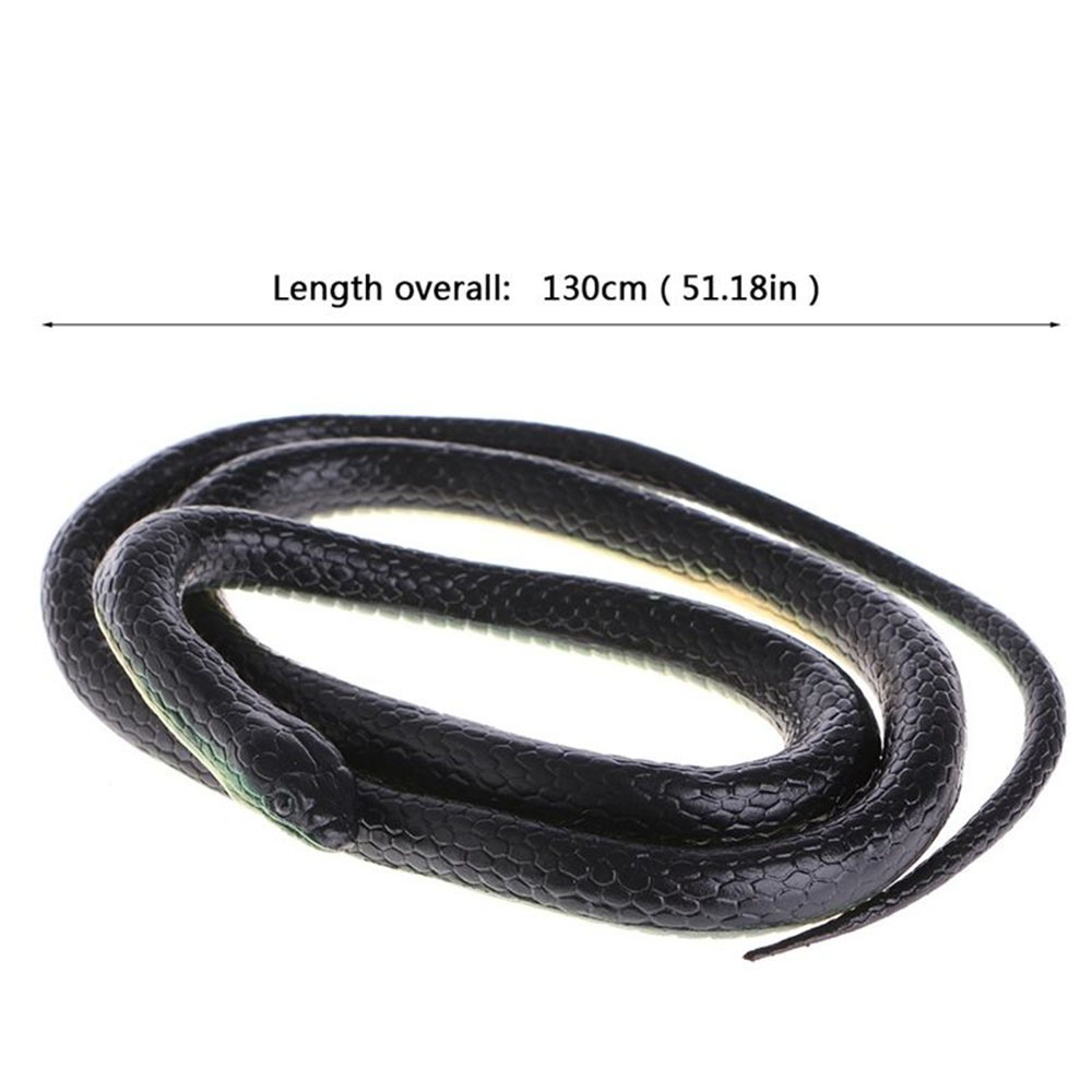 Con rắn đồ chơi bằng cao su chân thực đẹp mắt