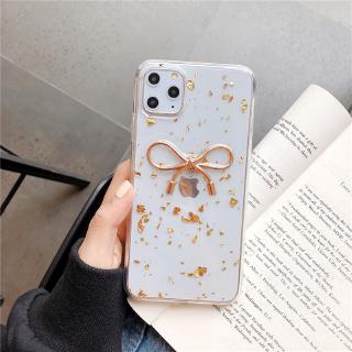 Ốp điện thoại hình nơ cho iPhone XS MAX XR 11 pro max 6s 7 8 Plus SE 2020