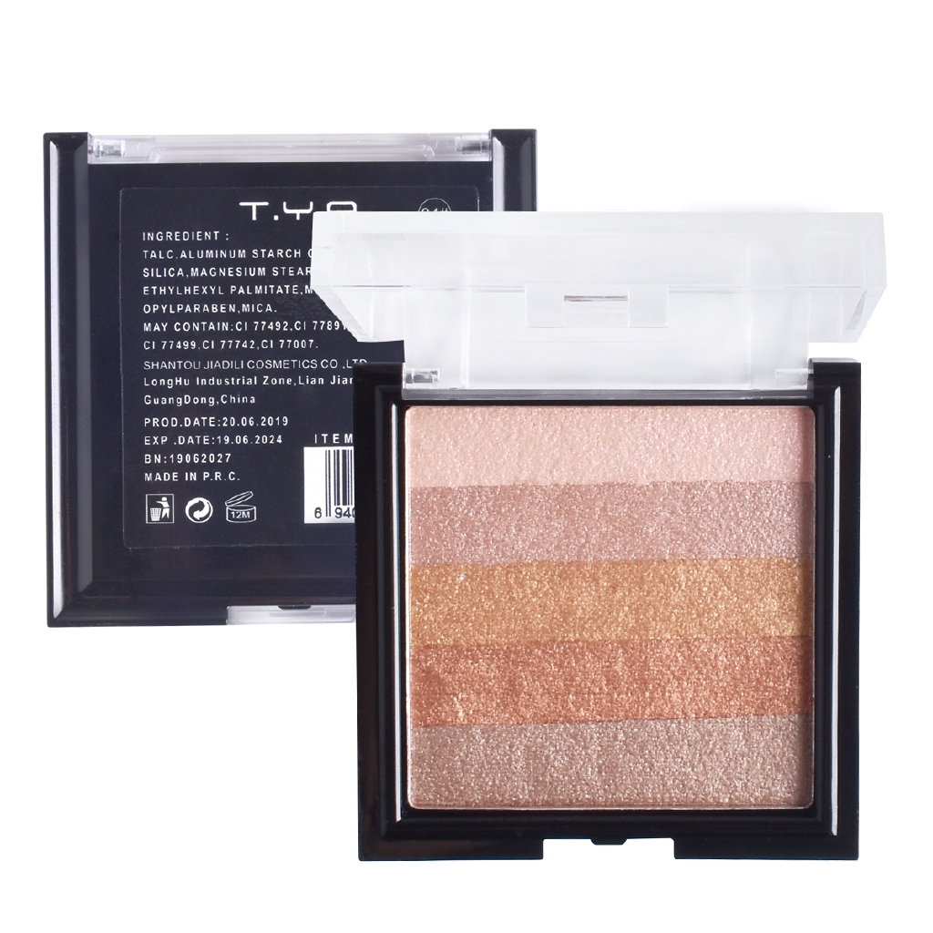 Bảng phấn mắt LAMUSELAND J0026 với 5 màu ánh ngọc trai trang điểm chuyên nghiệp 30.6g | BigBuy360 - bigbuy360.vn