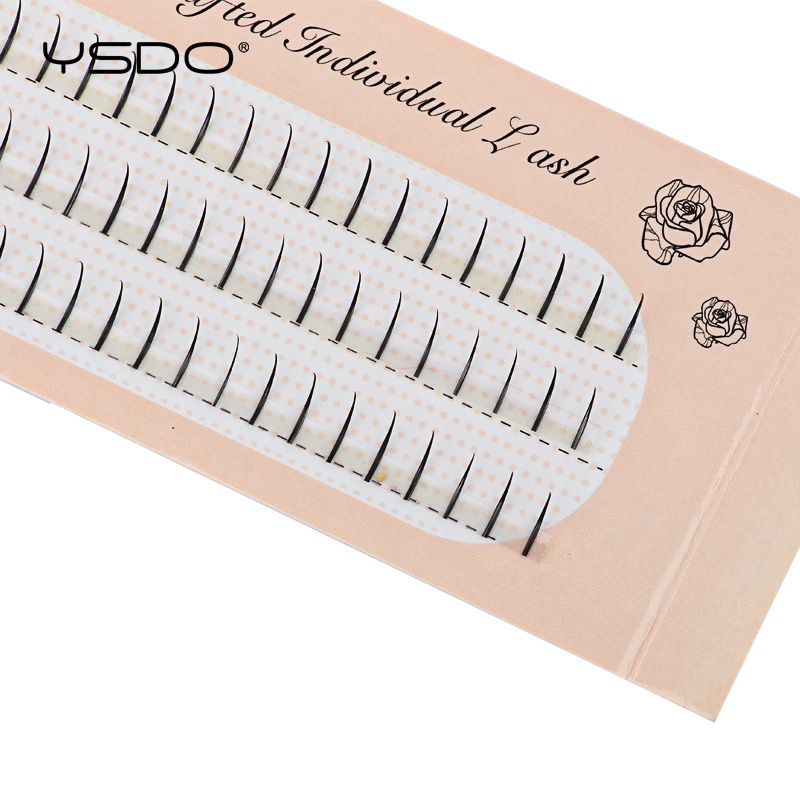 Hộp 60 Sợi Lông Mi Giả Cong Chữ C Tự Nhiên