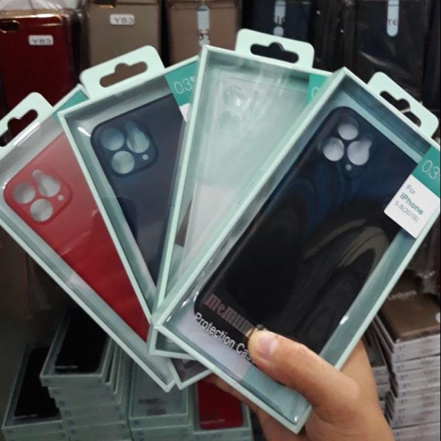 ỐP LƯNG MEMUMI iphone 11 5.8inch - siêu mỏng 0.3mm