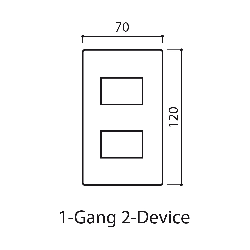 Mặt dùng cho 1/2/3/4/6 thiết bị, màu xám ánh kim Panasonic dòng Wide Series