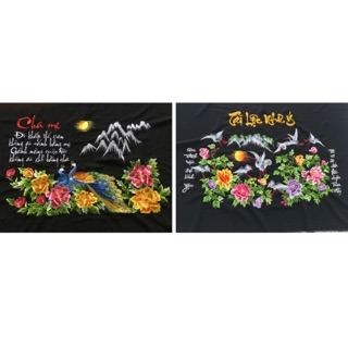 Combo tranh tài lộc và cha mẹ