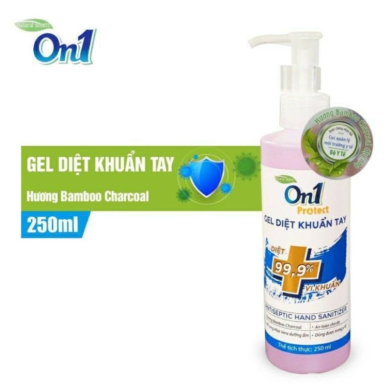 [Đủ Size] Gel Rửa tay khô On1 sạch khuẩn 99.9%
