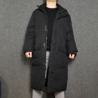 Áo phao lông vũ dáng dài qua đầu gối Hàn Quốc 2hand