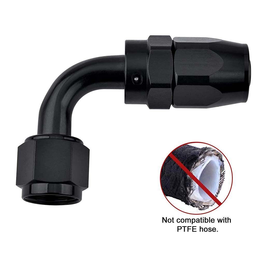 Đầu Nối Ống Dẫn Nhiên Liệu 90 Độ AN6 AN8 AN10 Chất Lượng Cao