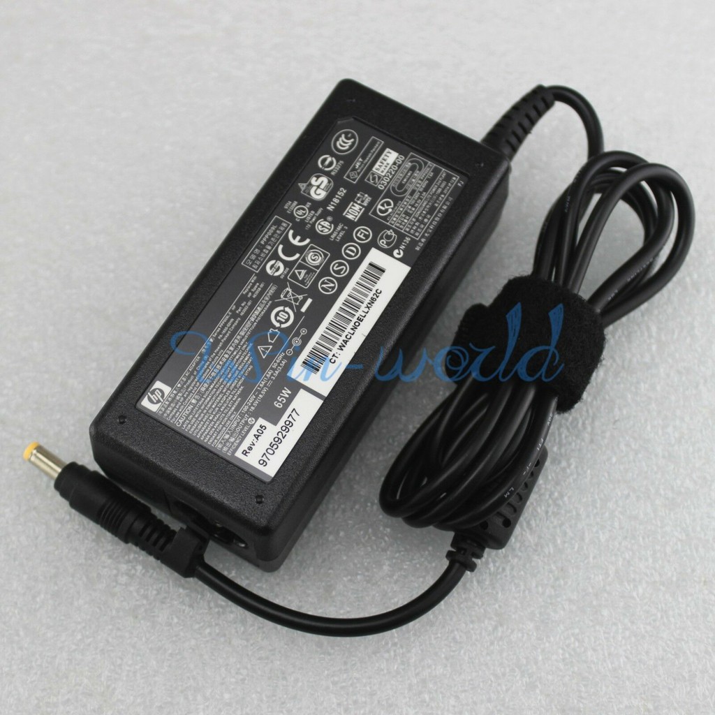 Sạc Laptop HP 18.5V - 3.5A / Đầu Vàng