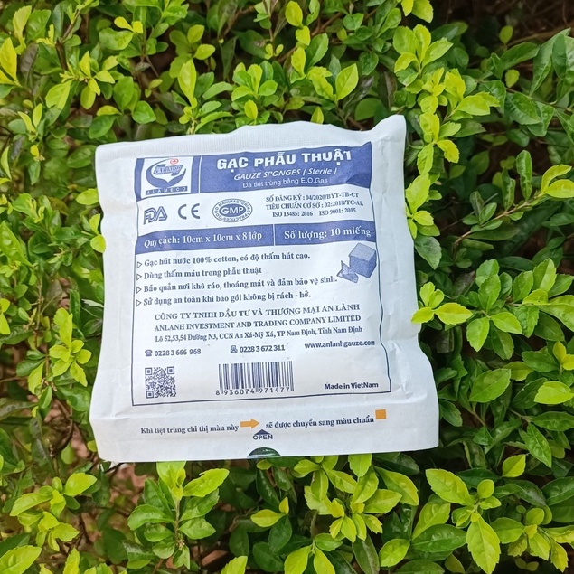 Gạc đắp mặt nạ, gạc phẫu thuật hút nước dùng trong spa