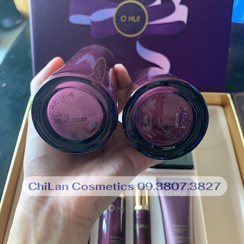 Set Ohui Tím Baby Collagen Giảm Nhăn Chống Lão Hoá