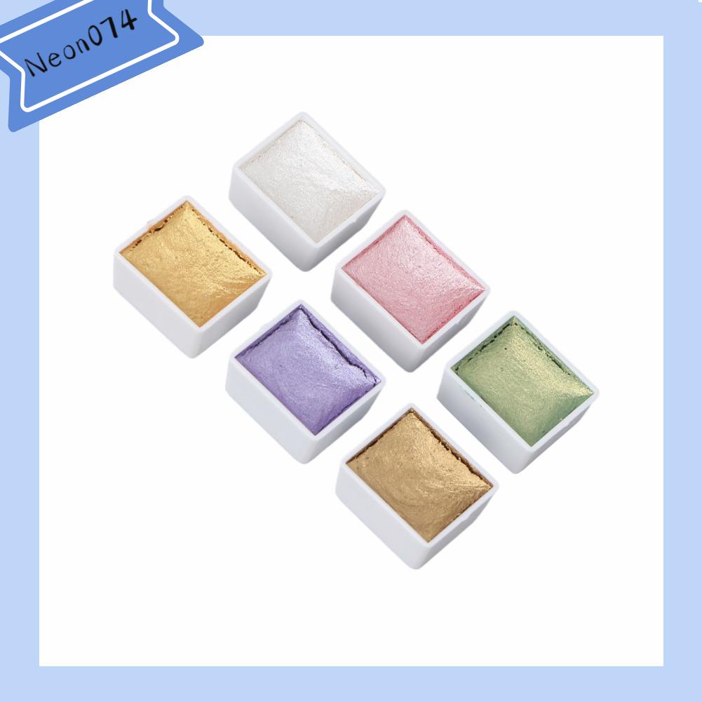 [Hàng mới về] Set màu nước trang trí móng màu nhũ ngọc trai tiện lợi cho gia đình/ salon DIY